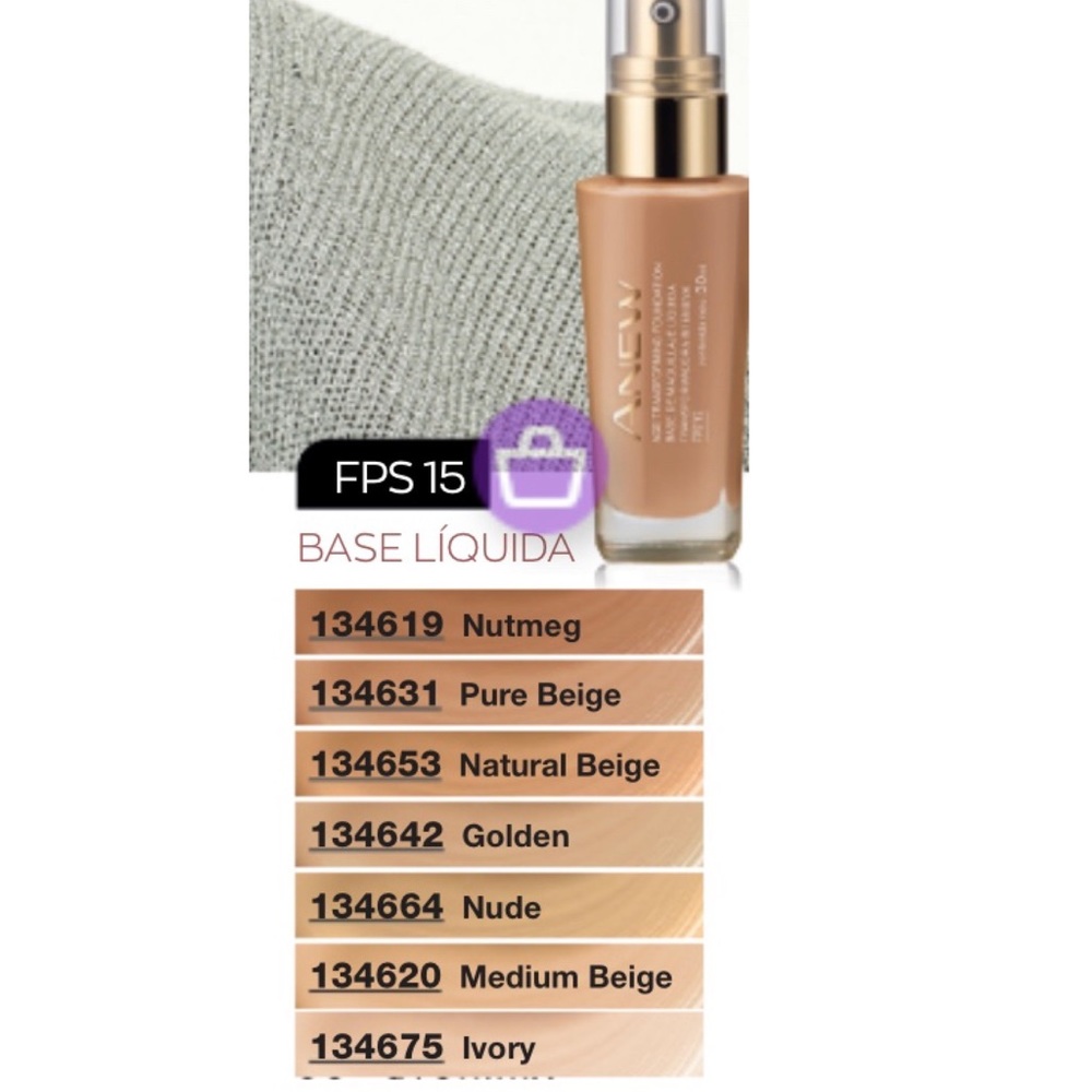 Avon Anew Age Transforming Liquid Foundation - Picture 3 of 5